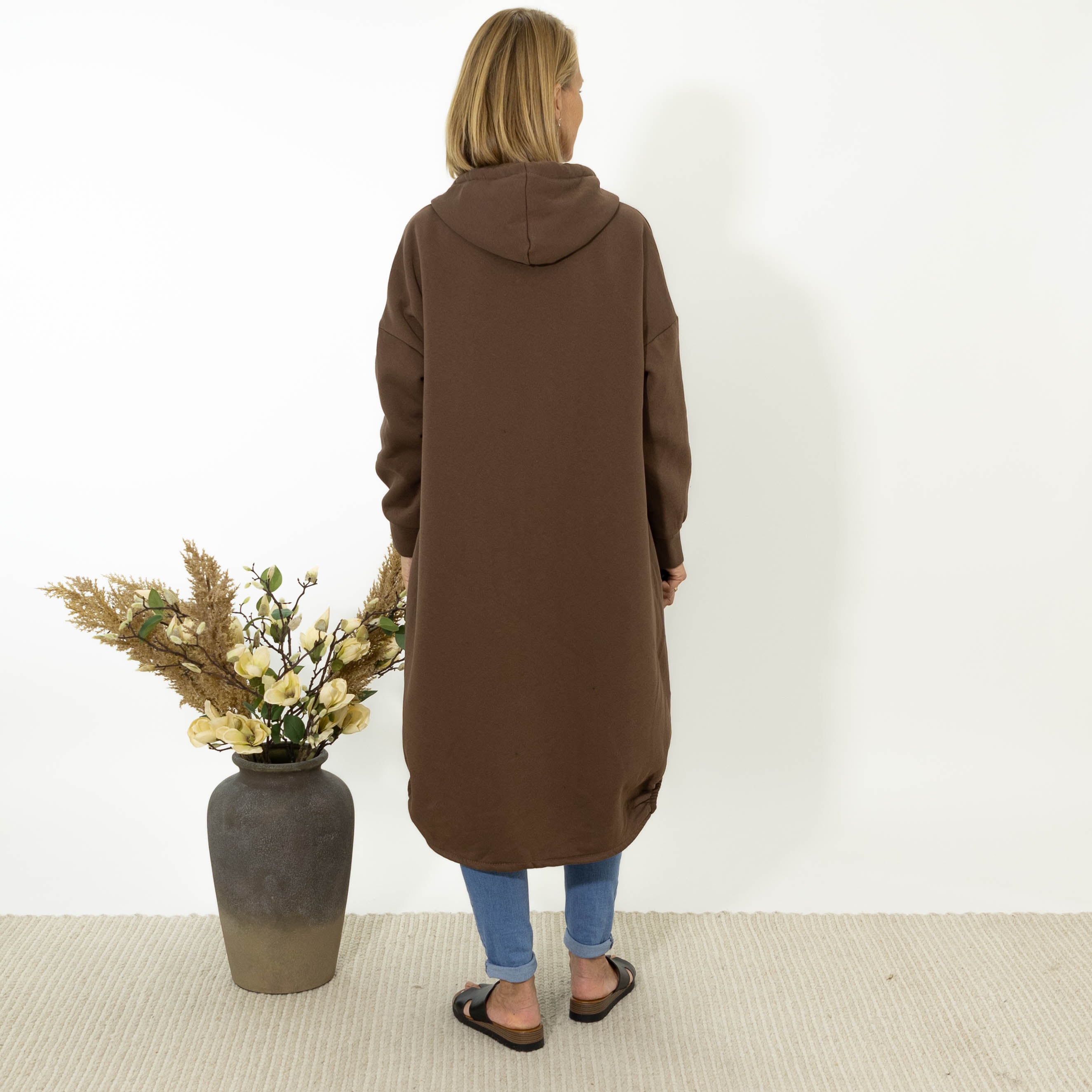 Hope sweatshirt jakke, Choko