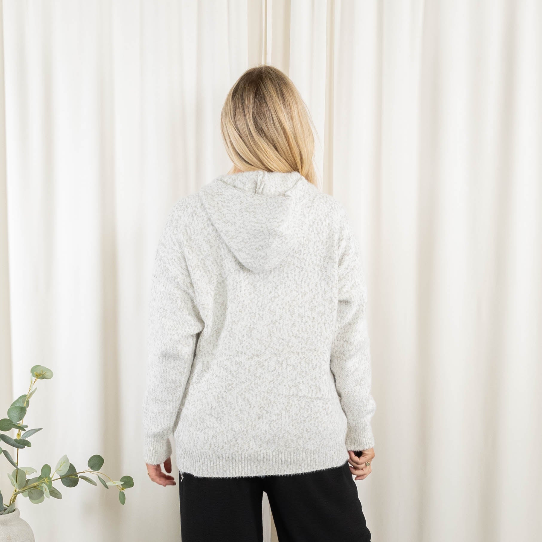 Esther cardigan, Lysegrå