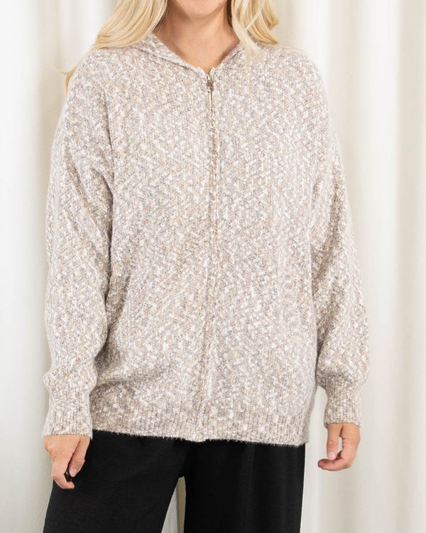 Esther cardigan, Mørk rosa