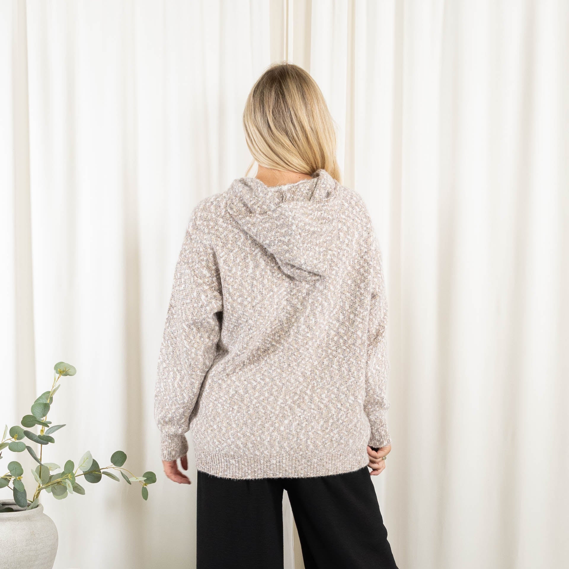 Esther cardigan, Mørk rosa