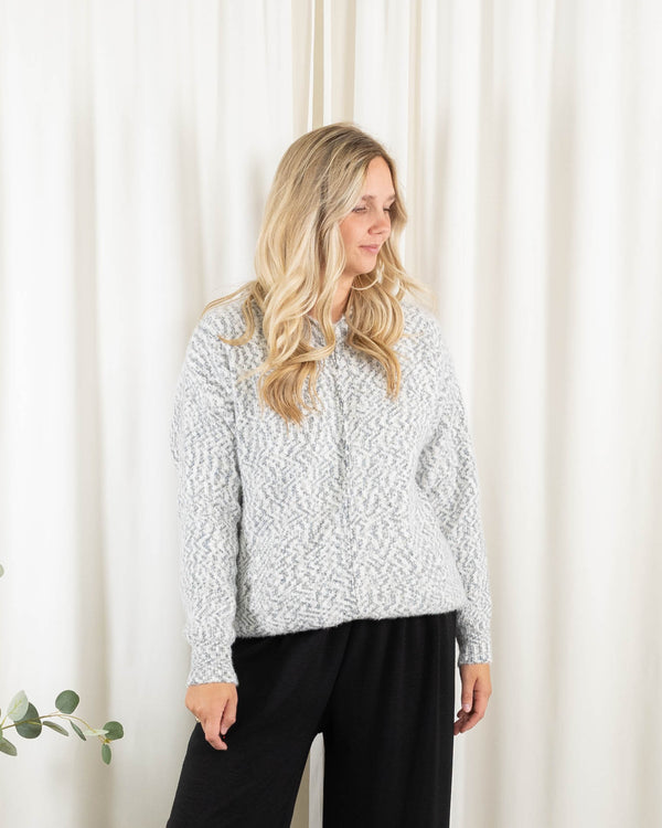 Esther cardigan, Grå
