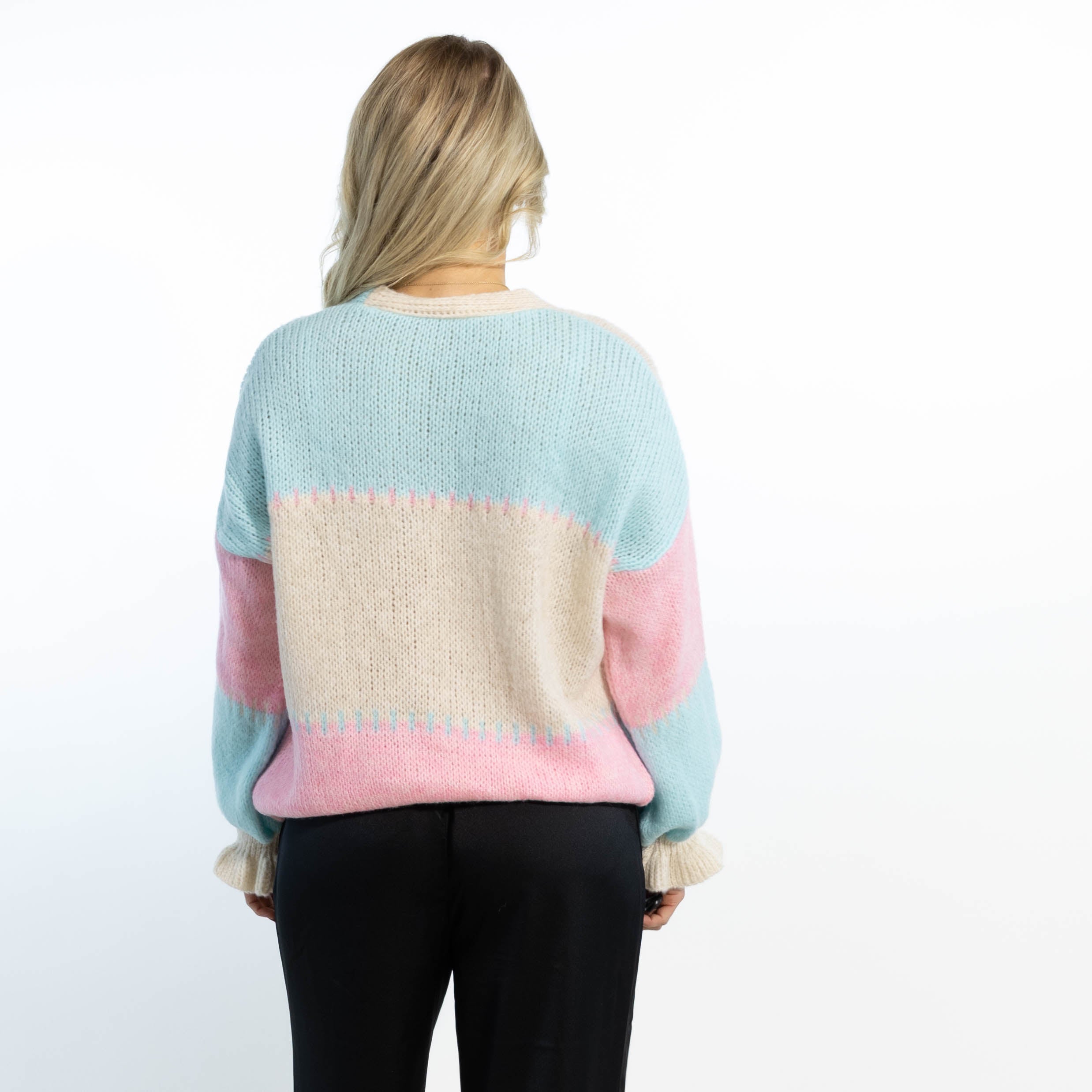 Thea Patchwork Strik, Turkis