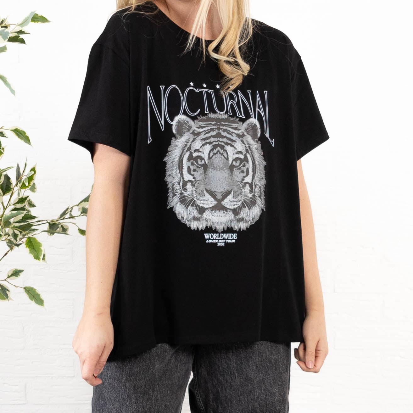 Nocturnal t-shirt, Sort