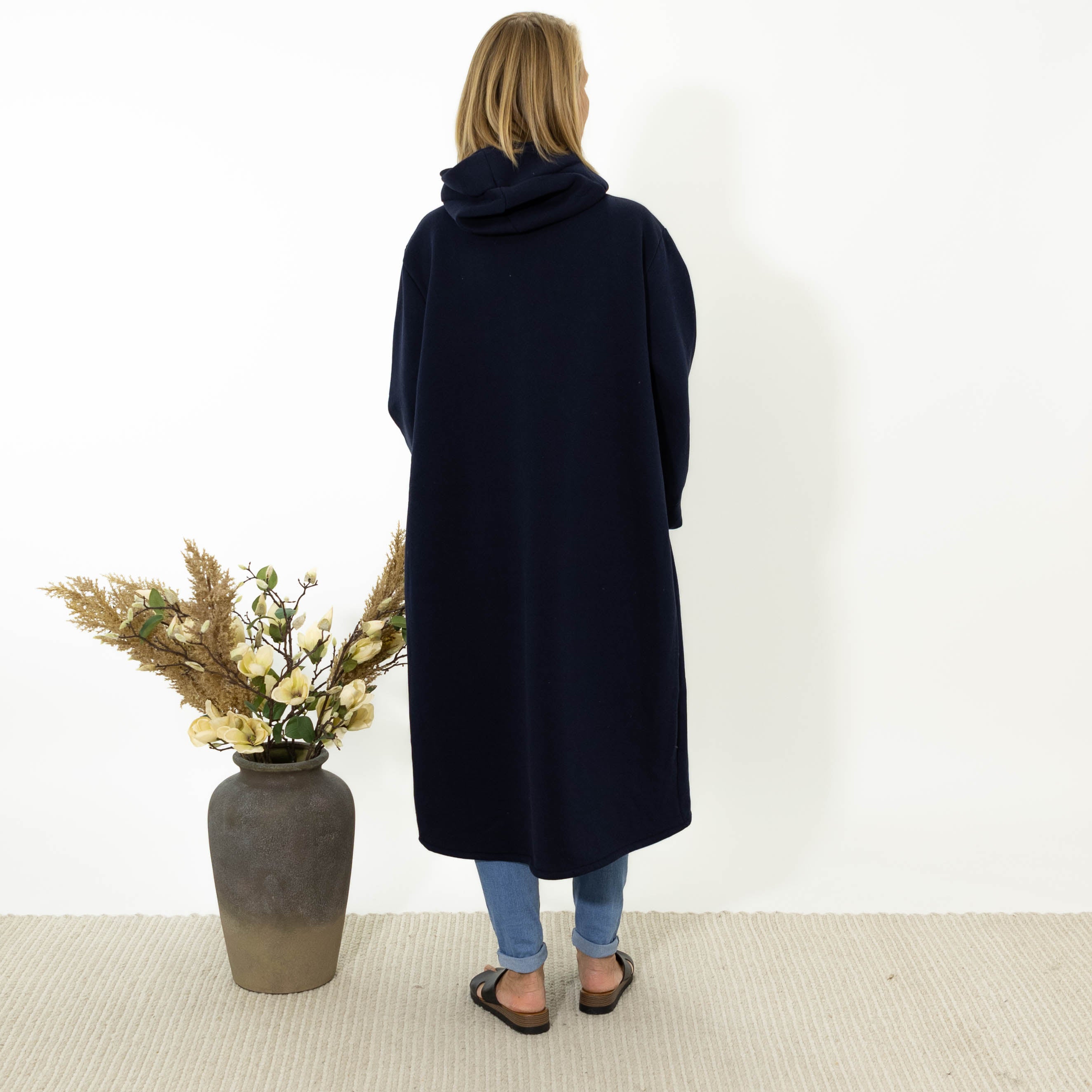 Bertie sweatshirt jakke, Navy