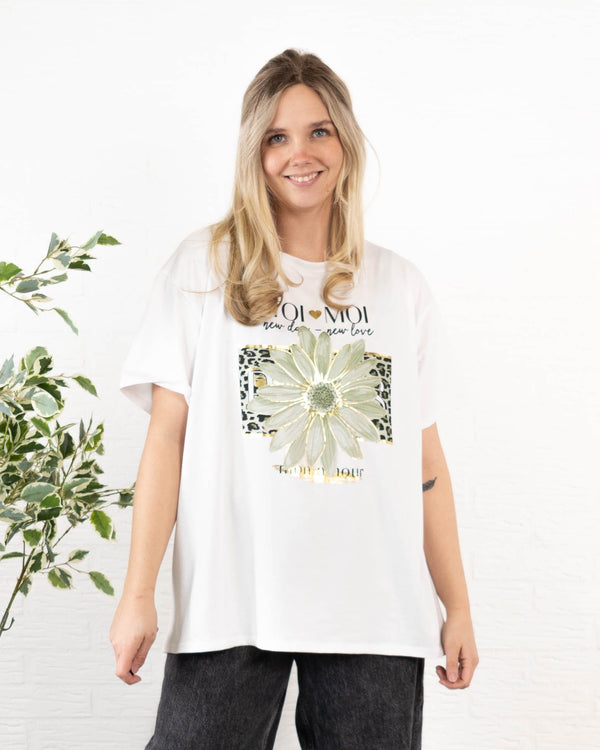 Tio Moi t-shirt, Khaki