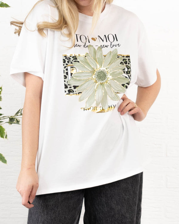 Tio Moi t-shirt, Khaki