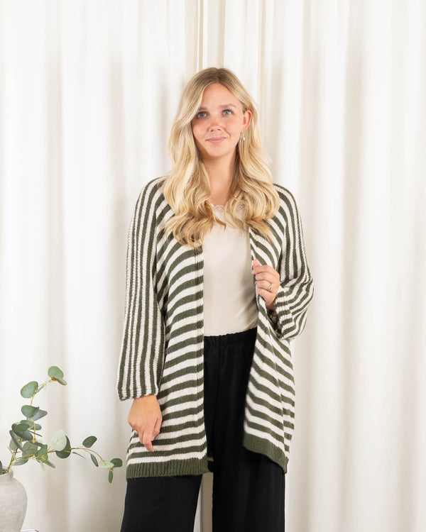 Callie cardigan, Khaki