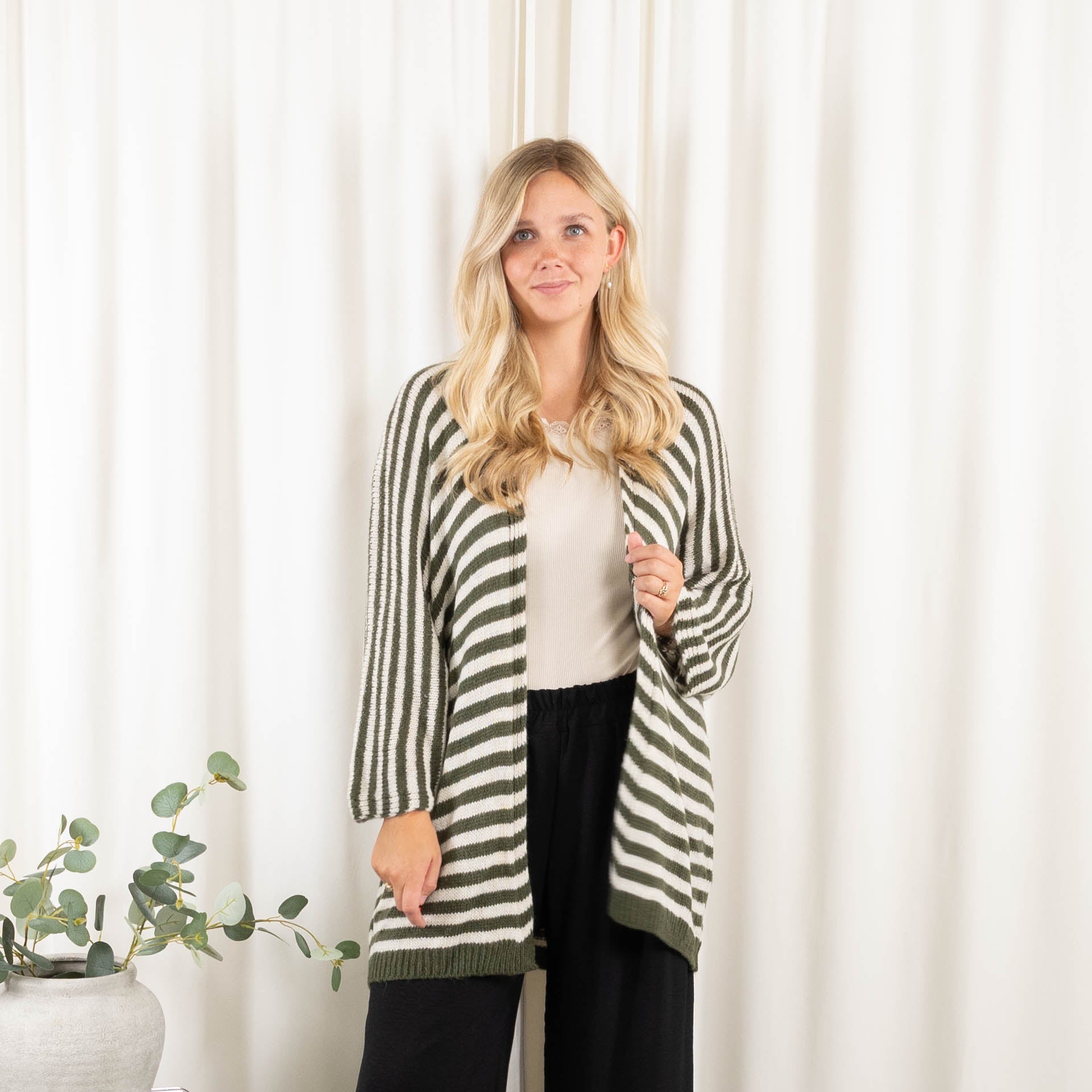 Callie cardigan, Khaki