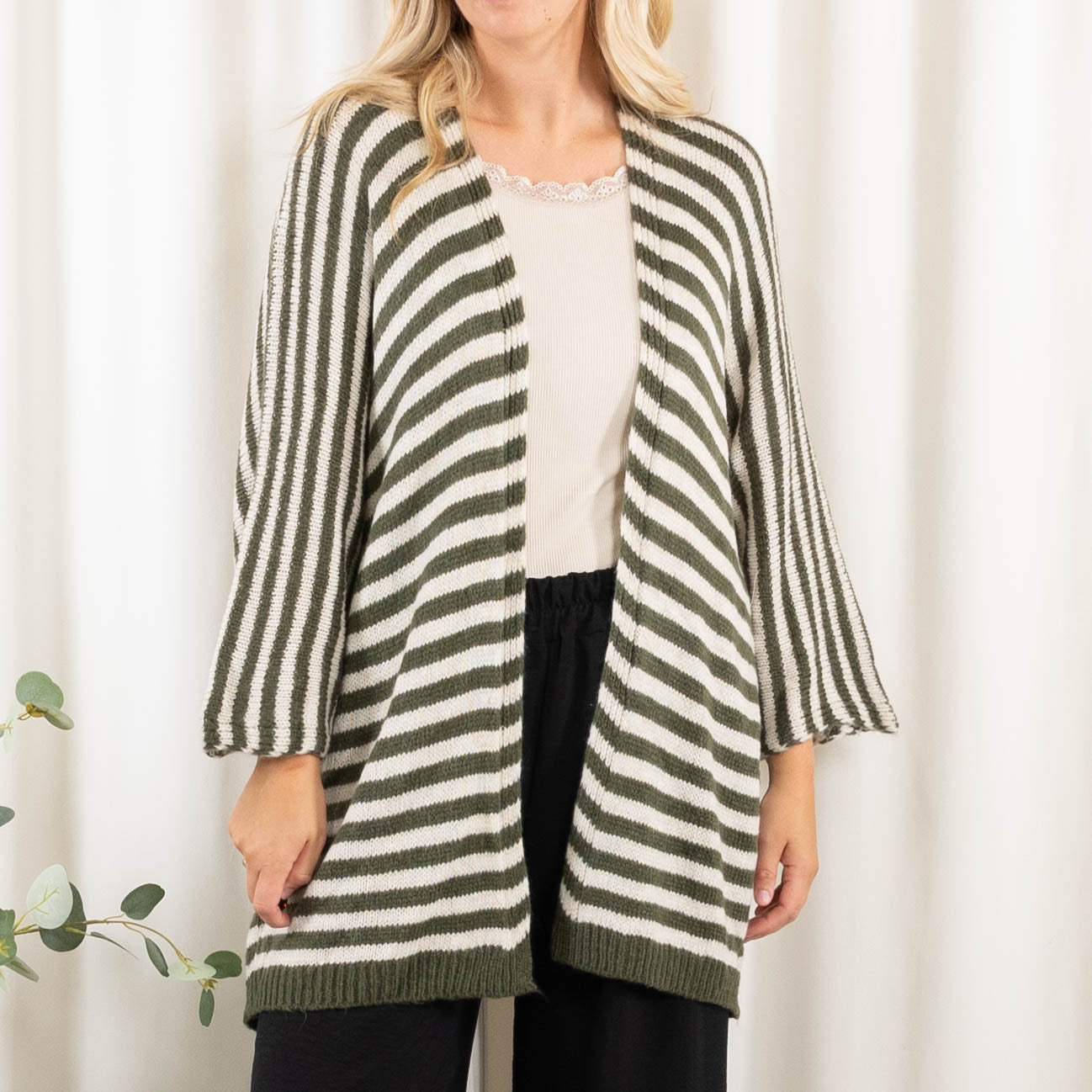 Callie cardigan, Khaki