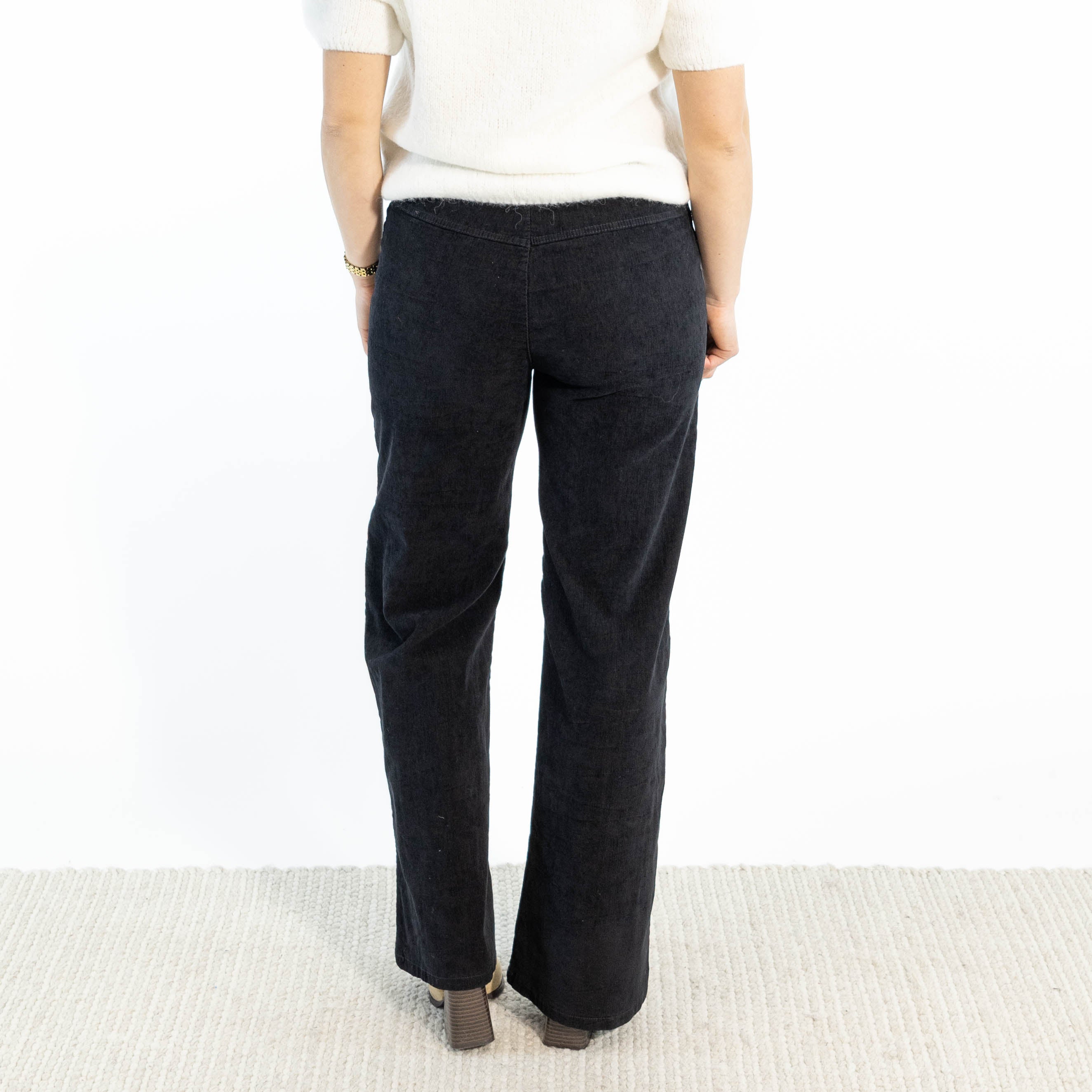 Christy fløjlsbukser, Sort