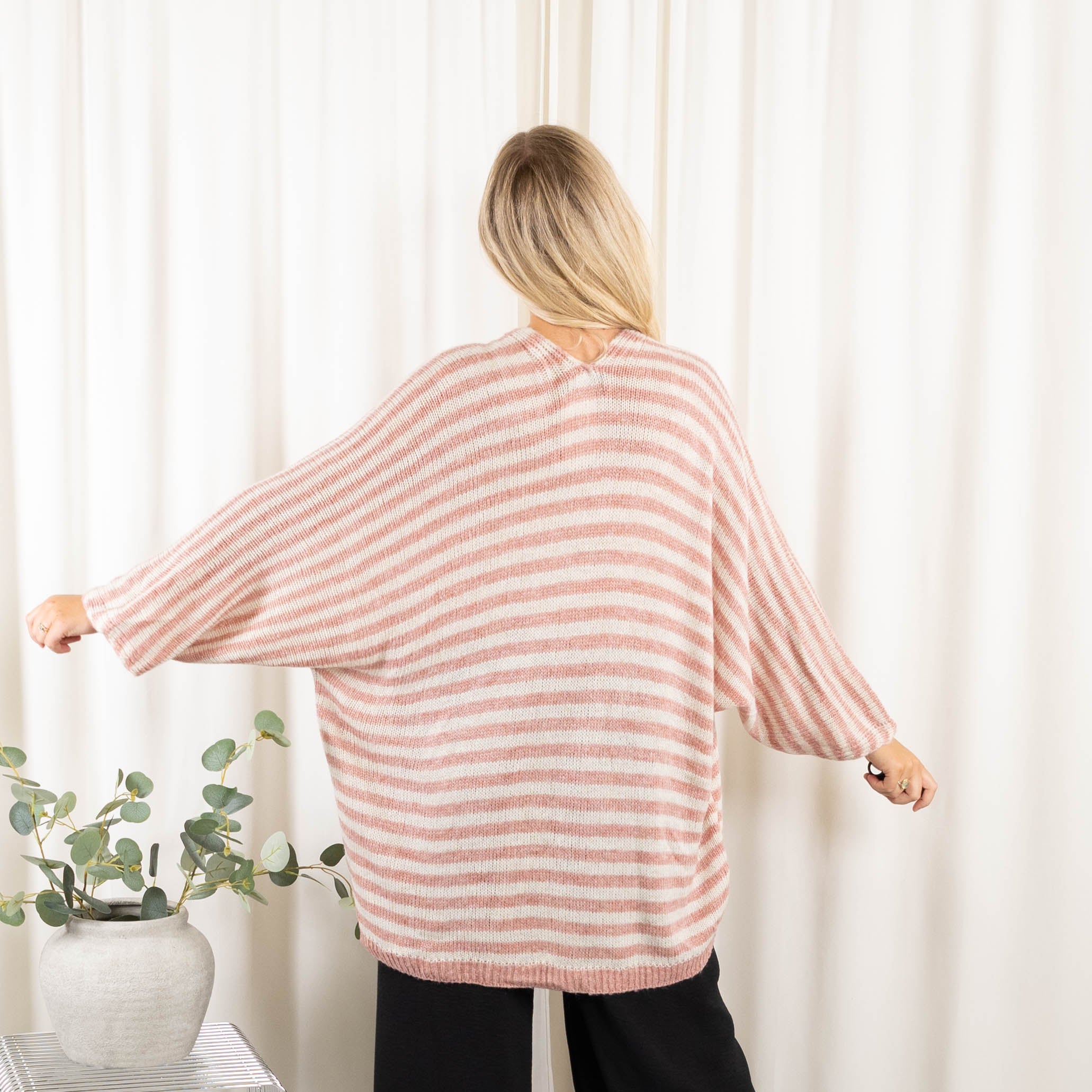 Callie cardigan, Rosa
