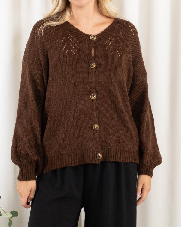 Katlyn cardigan, Choko