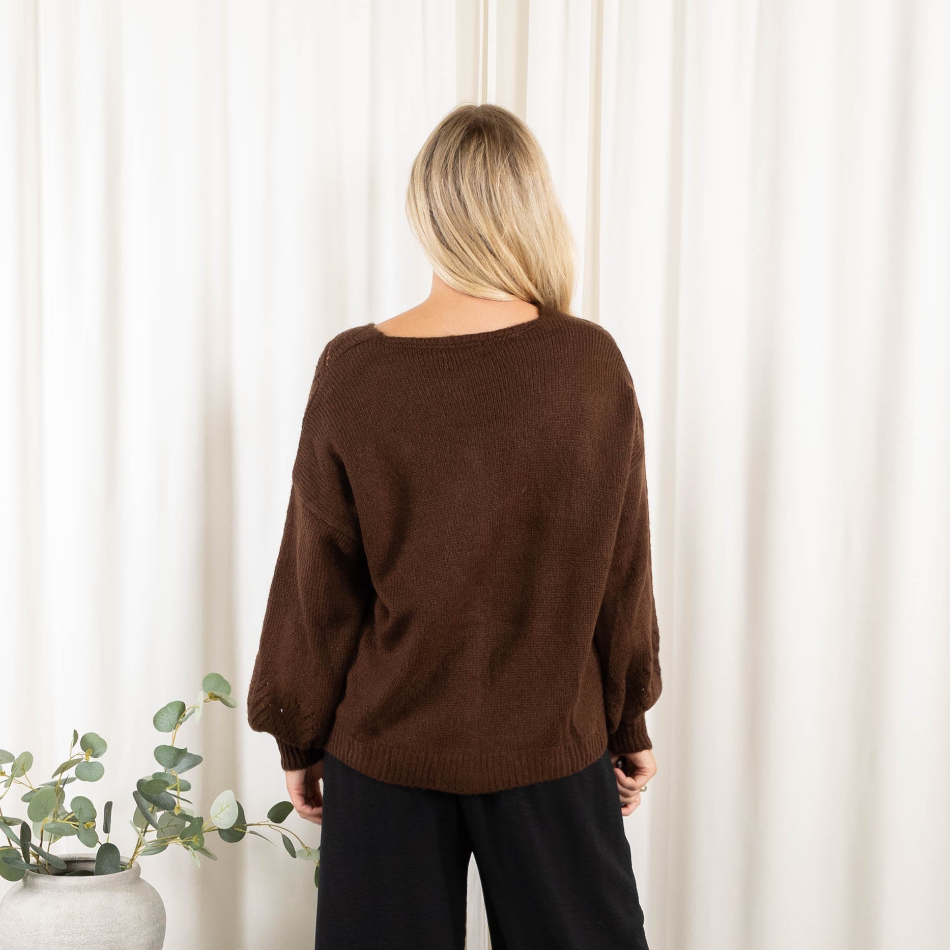Katlyn cardigan, Choko