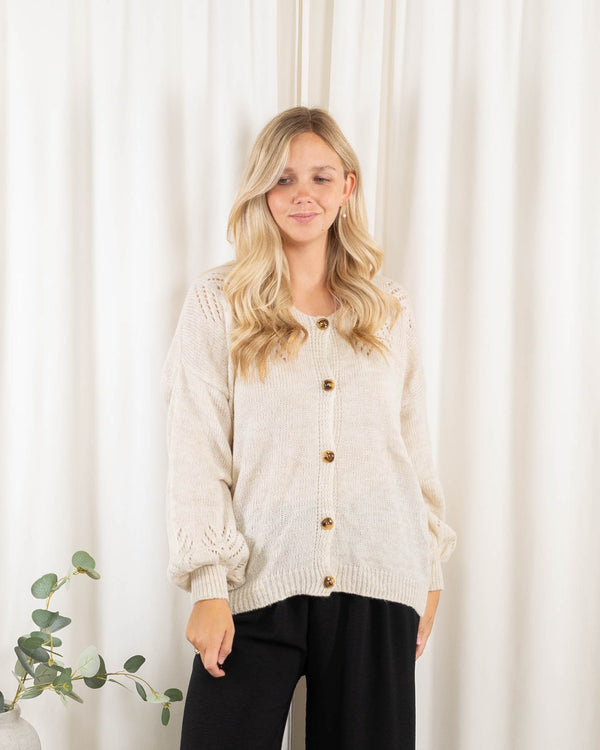 Katlyn cardigan, Beige