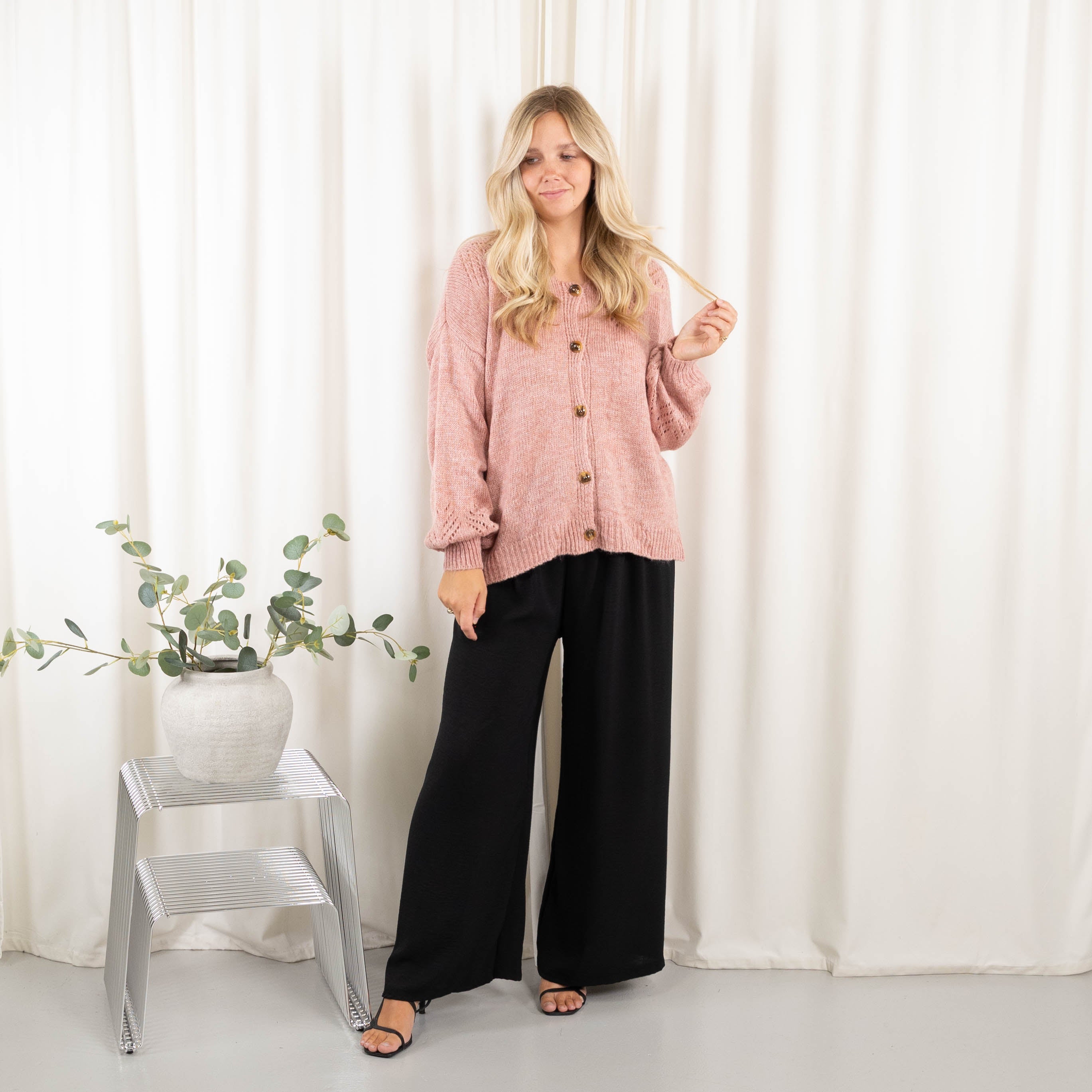 Katlyn cardigan, Rosa
