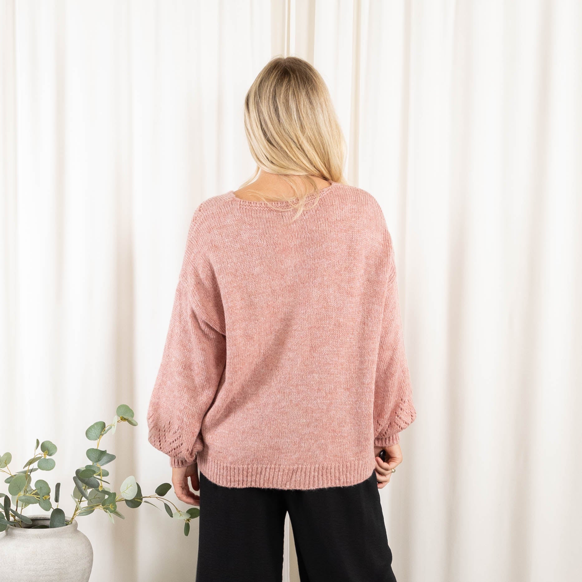 Katlyn cardigan, Rosa
