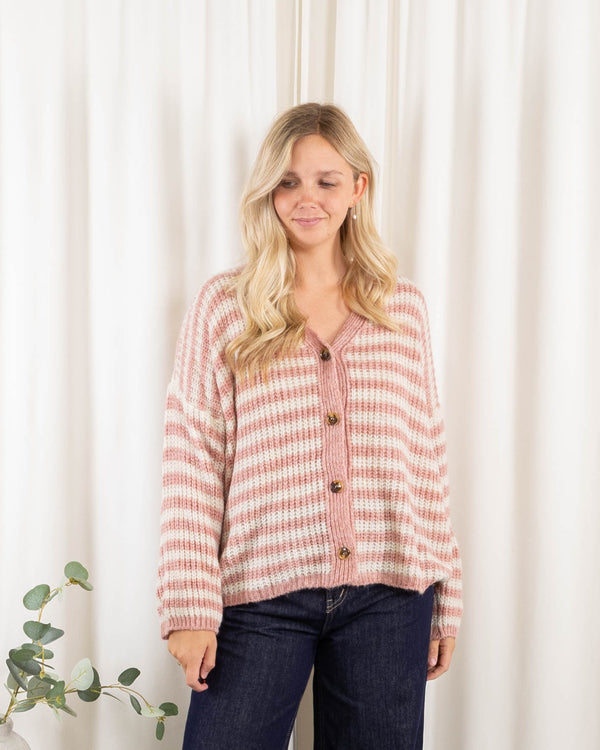 Jonna cardigan, Rosa