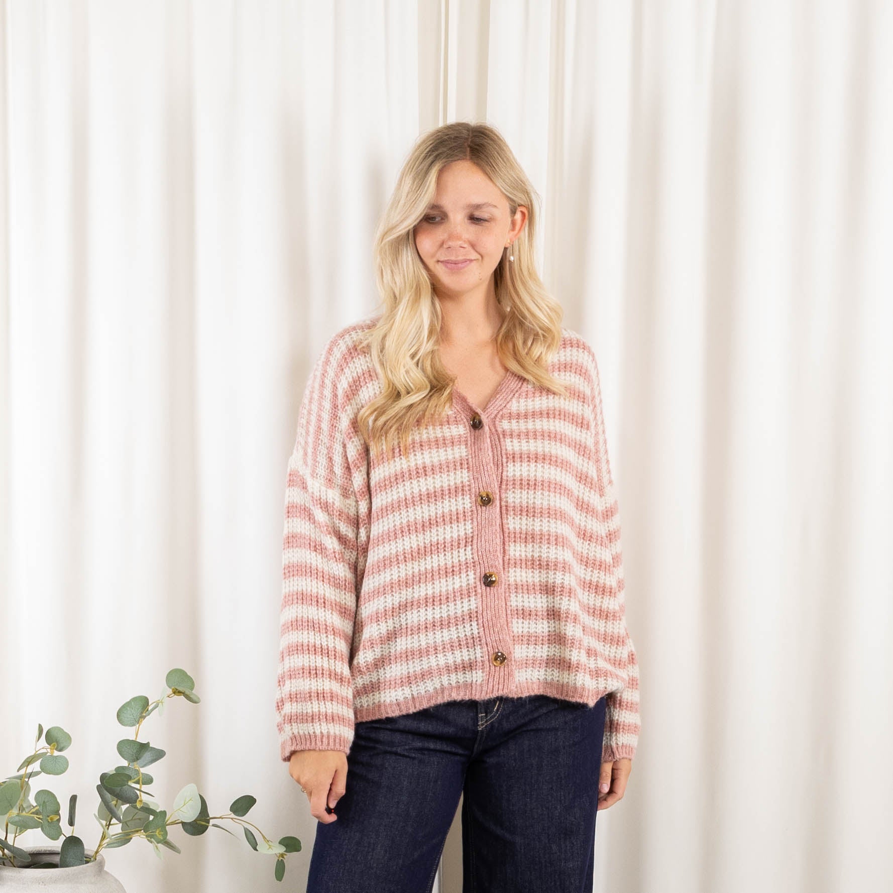 Jonna cardigan, Rosa