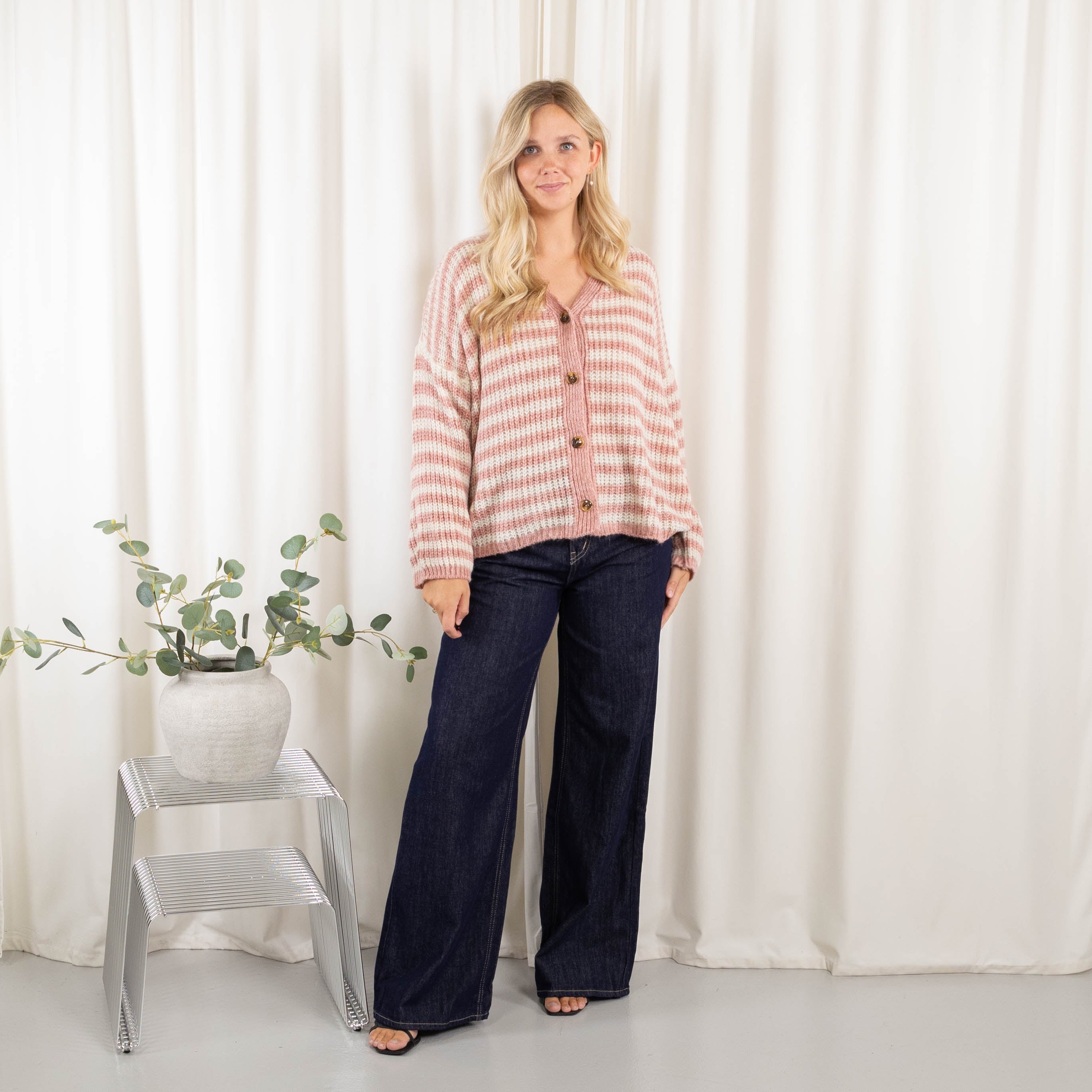 Jonna cardigan, Rosa