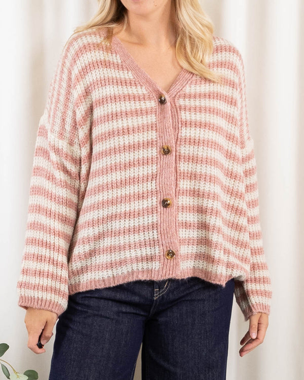 Jonna cardigan, Rosa