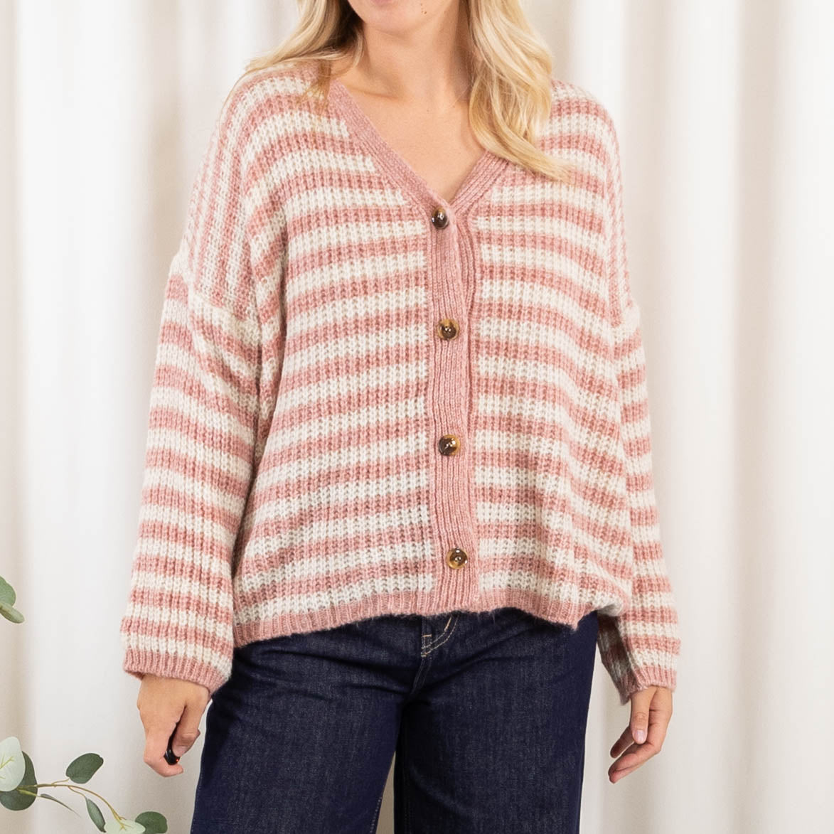 Jonna cardigan, Rosa
