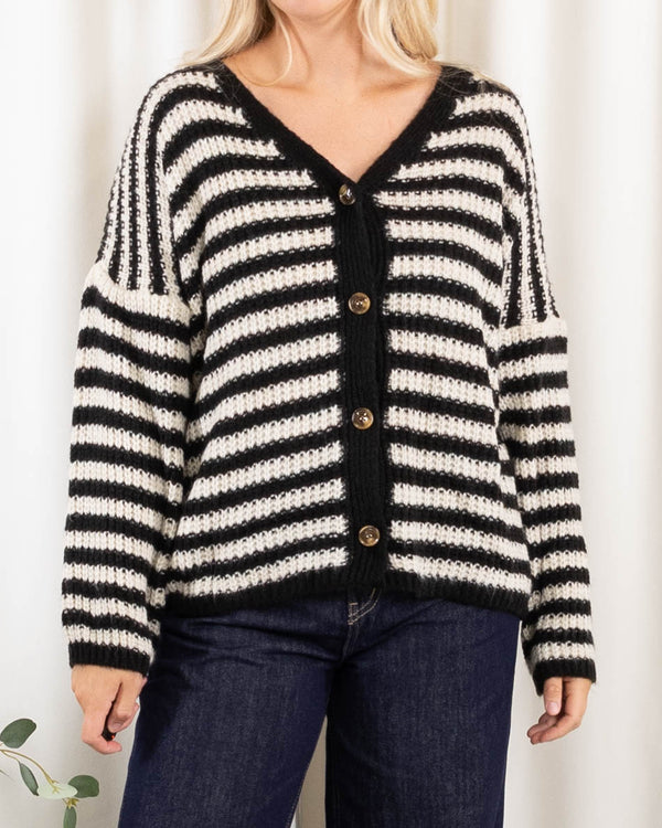 Jonna cardigan, Sort