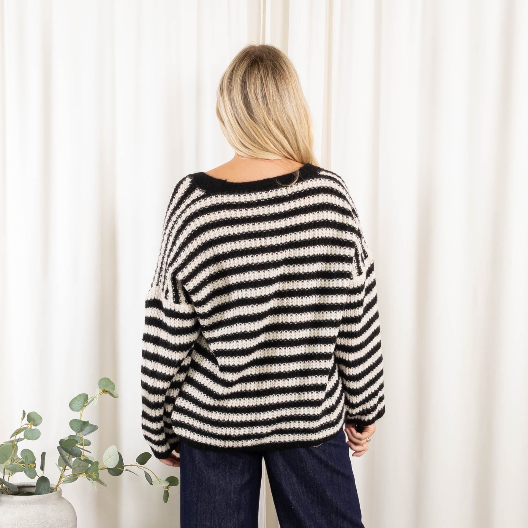 Jonna cardigan, Sort