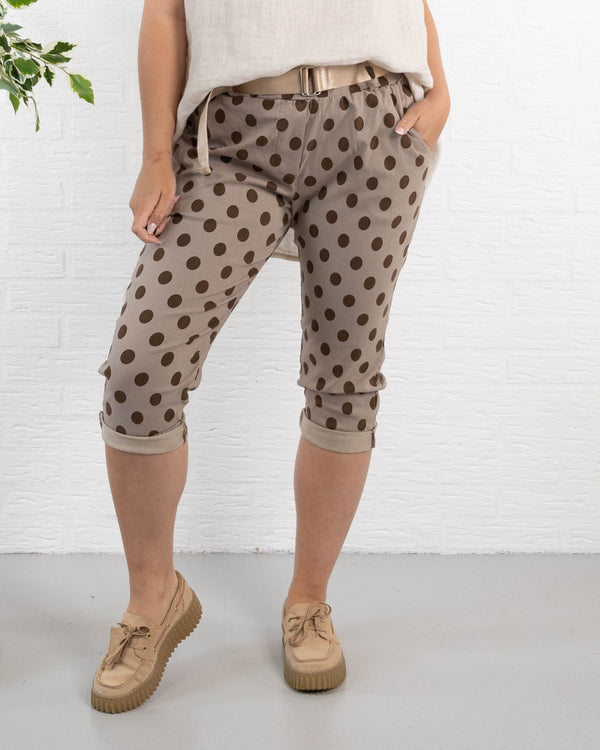 Pulse piratsbukser, Taupe
