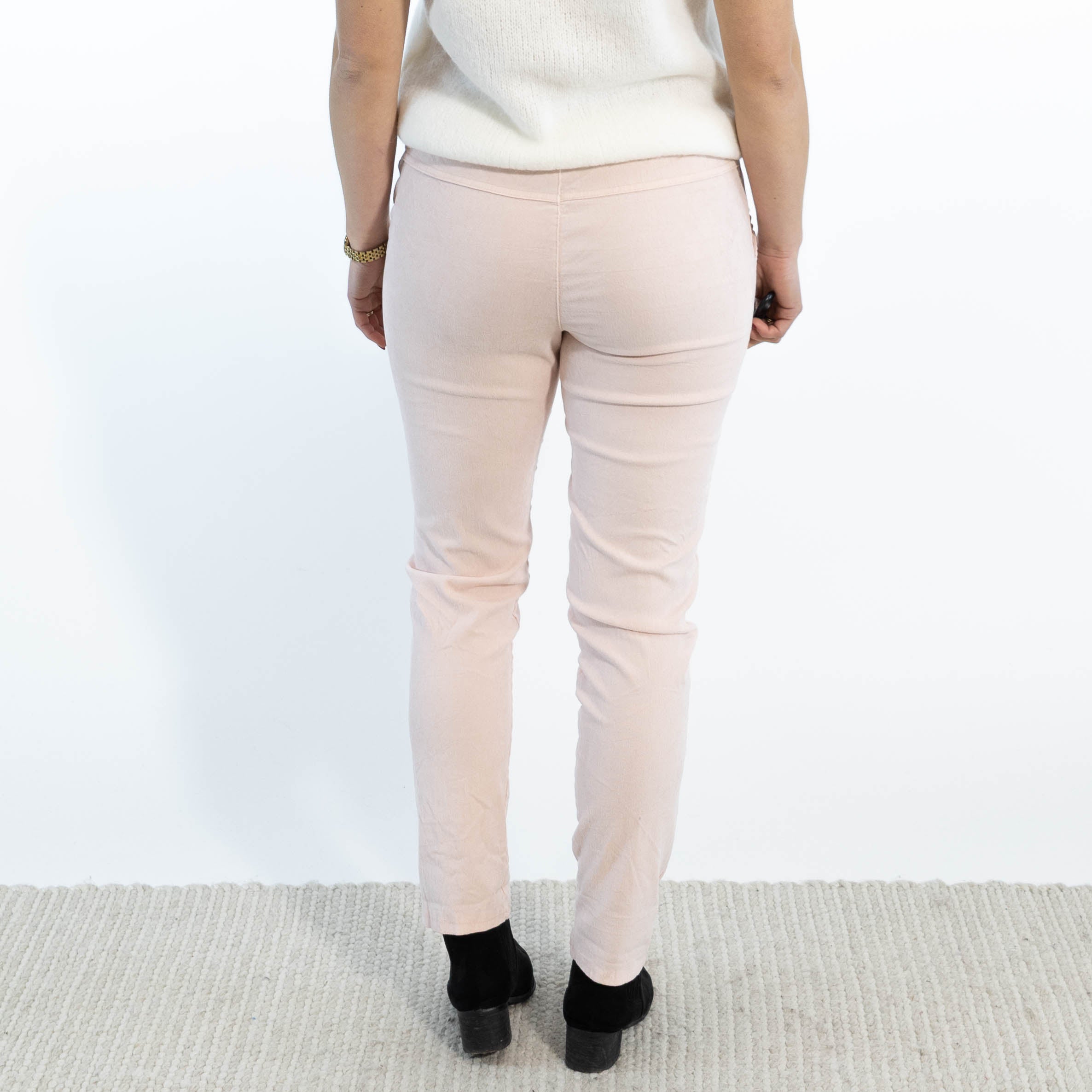 Noemi stonewashed bukser, Rosa