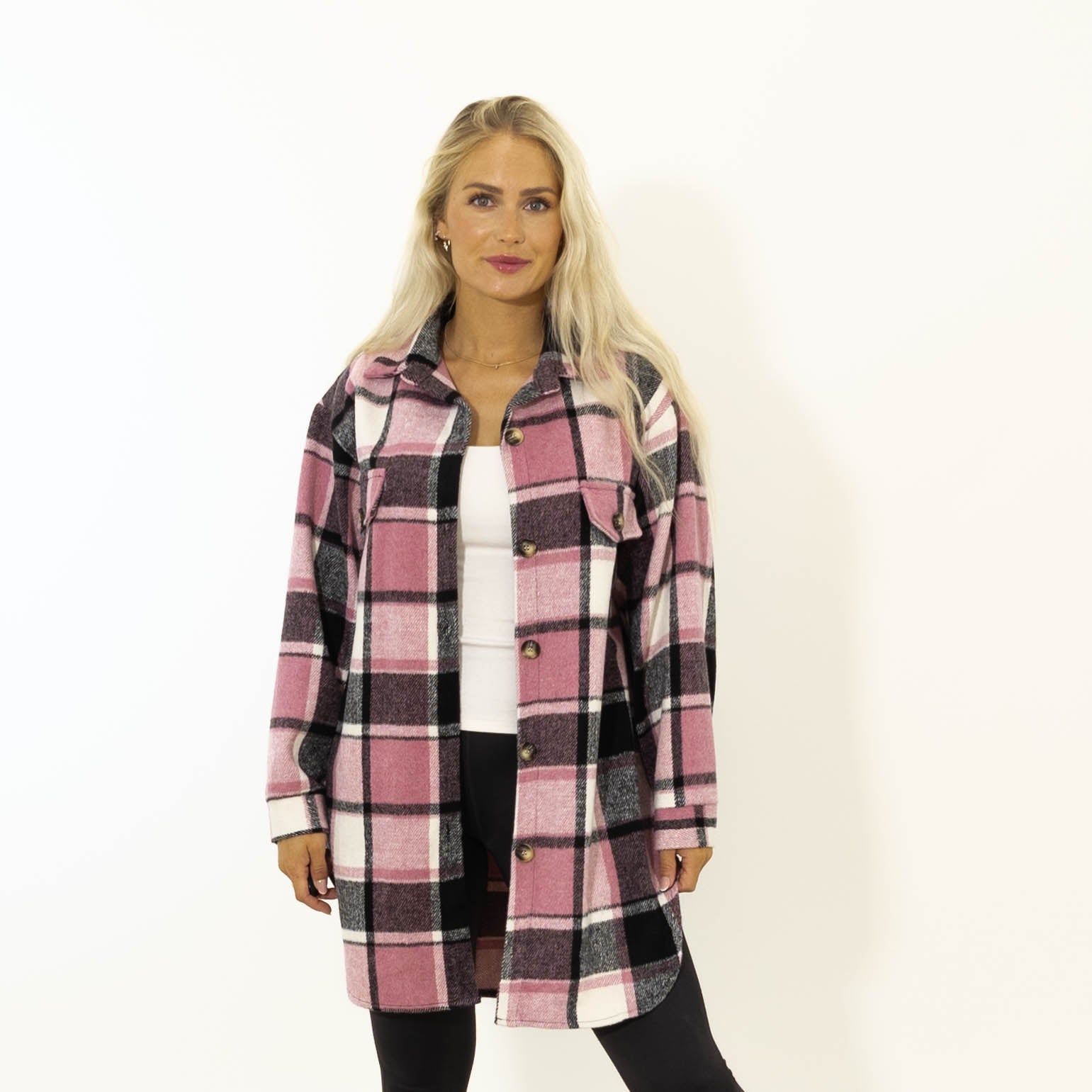 Amber ternet skovmands jakke, Rosa