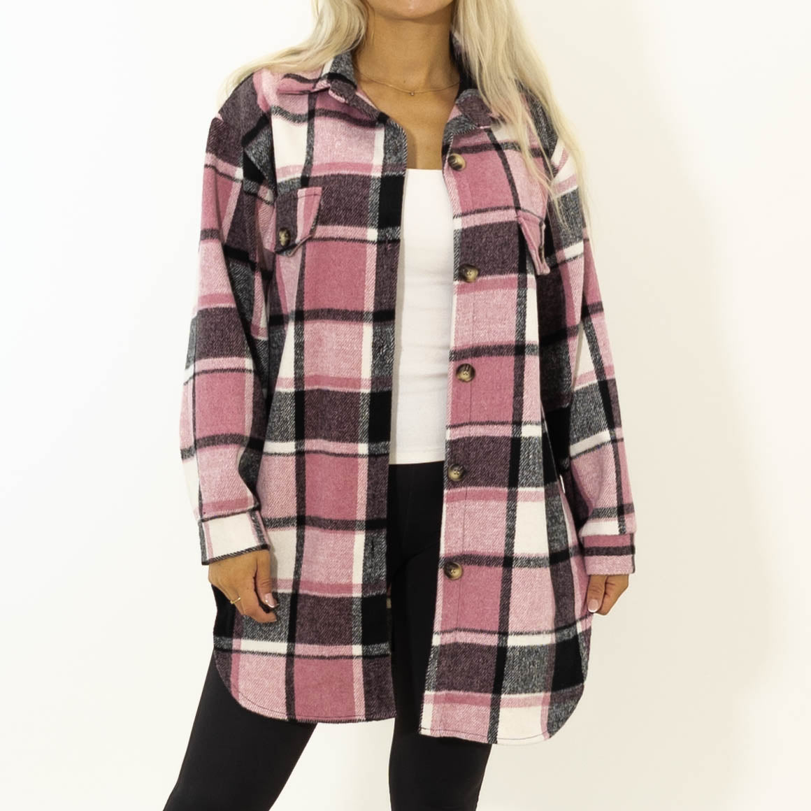 Amber ternet skovmands jakke, Rosa