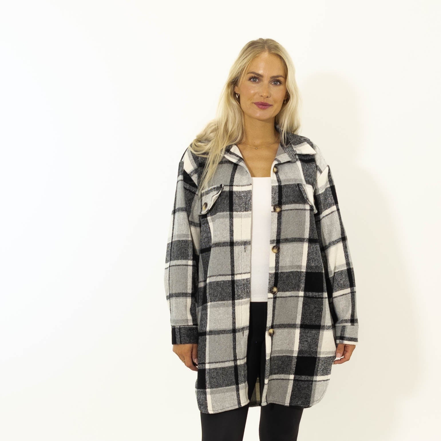 Amber ternet skovmands jakke, Sort