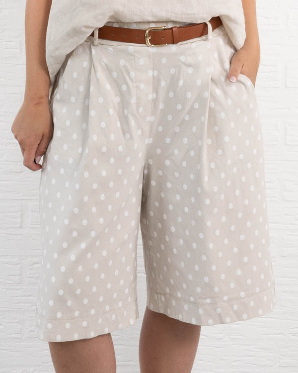 Pearl shorts, Beige