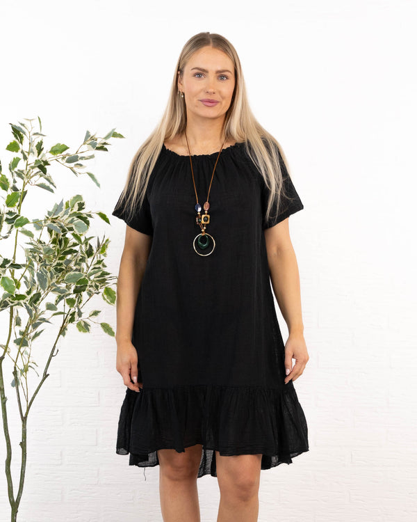 Miranda kjole, Sort