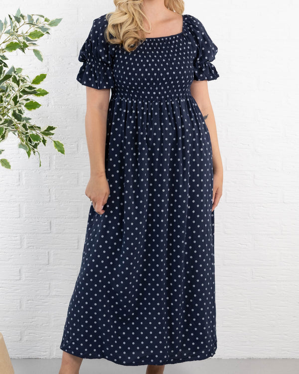 Amora kjole, Navy