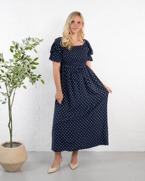 Amora kjole, Navy