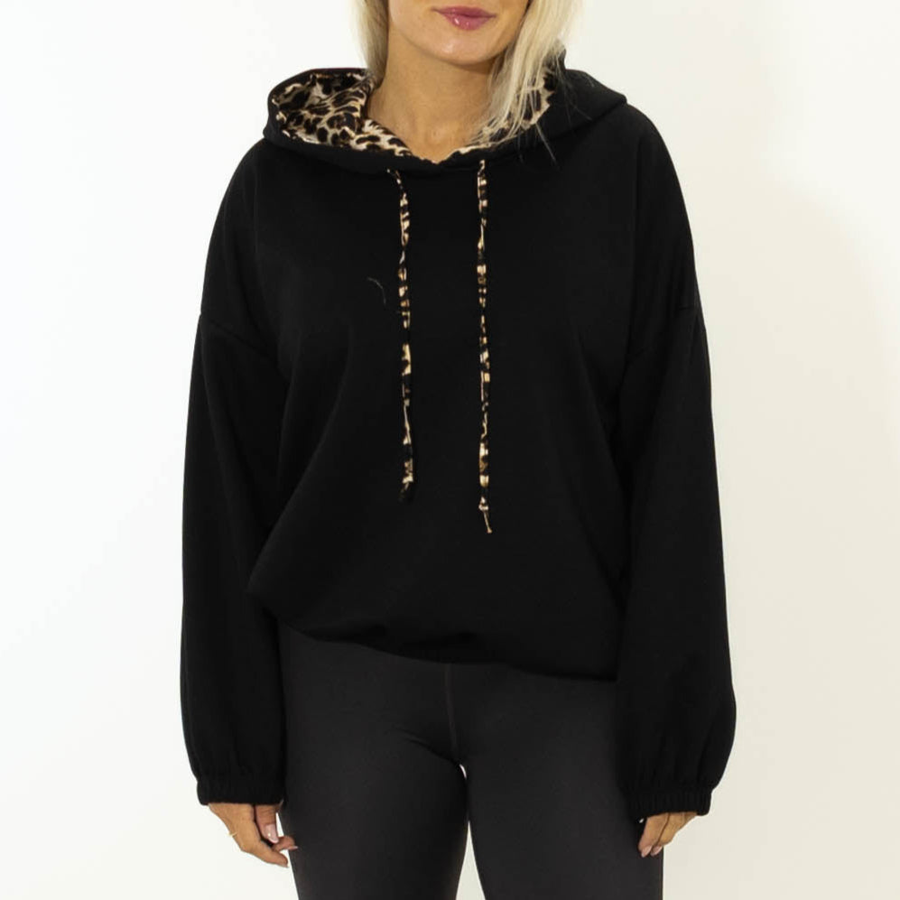Anna Leo Sweatshirt, Sort