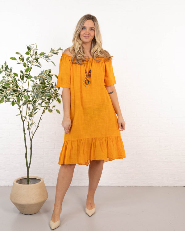Miranda kjole, Orange