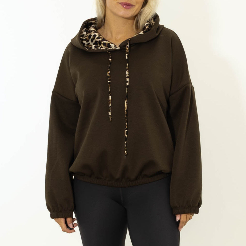Anna Leo Sweatshirt, Choko