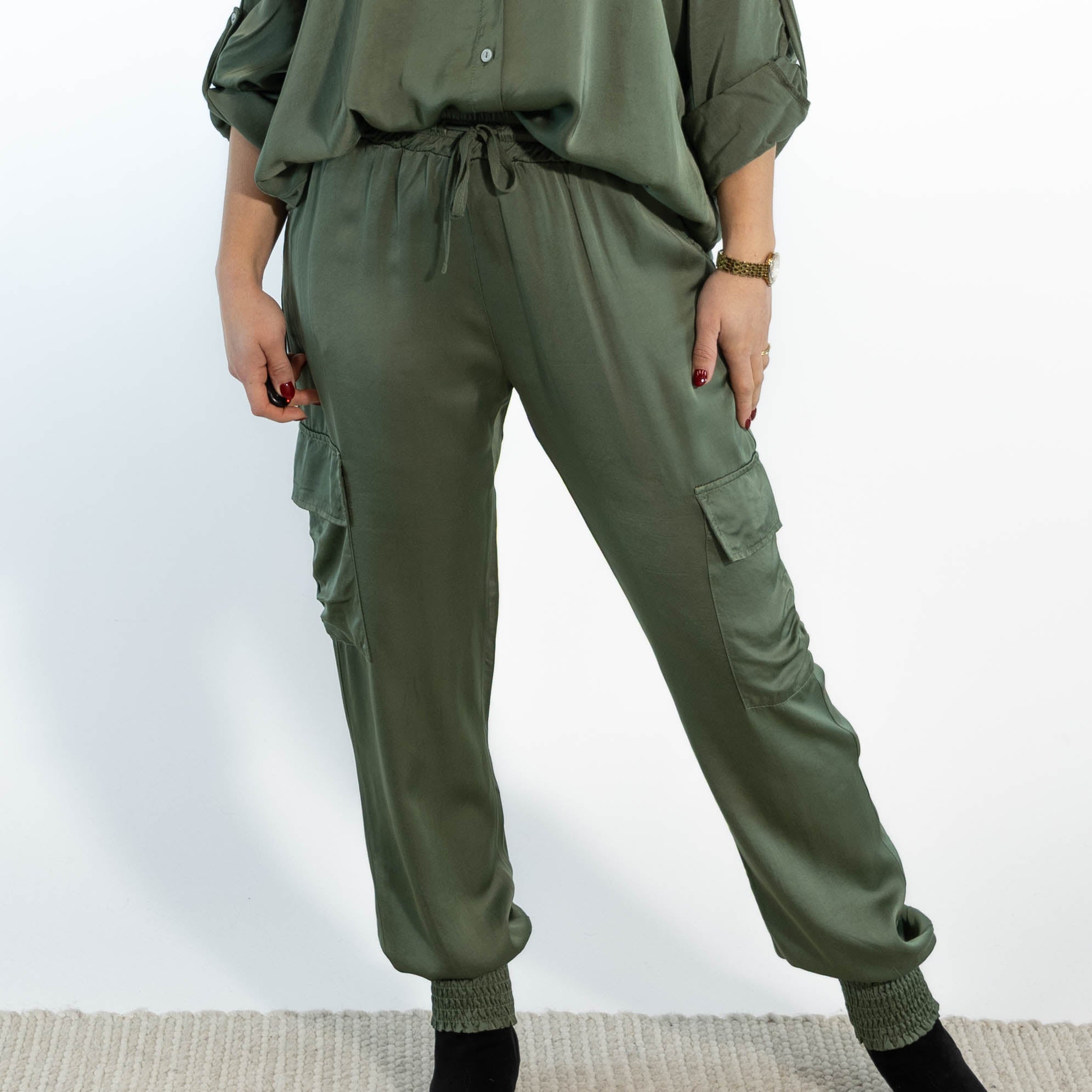 Megan combat bukser, Khaki