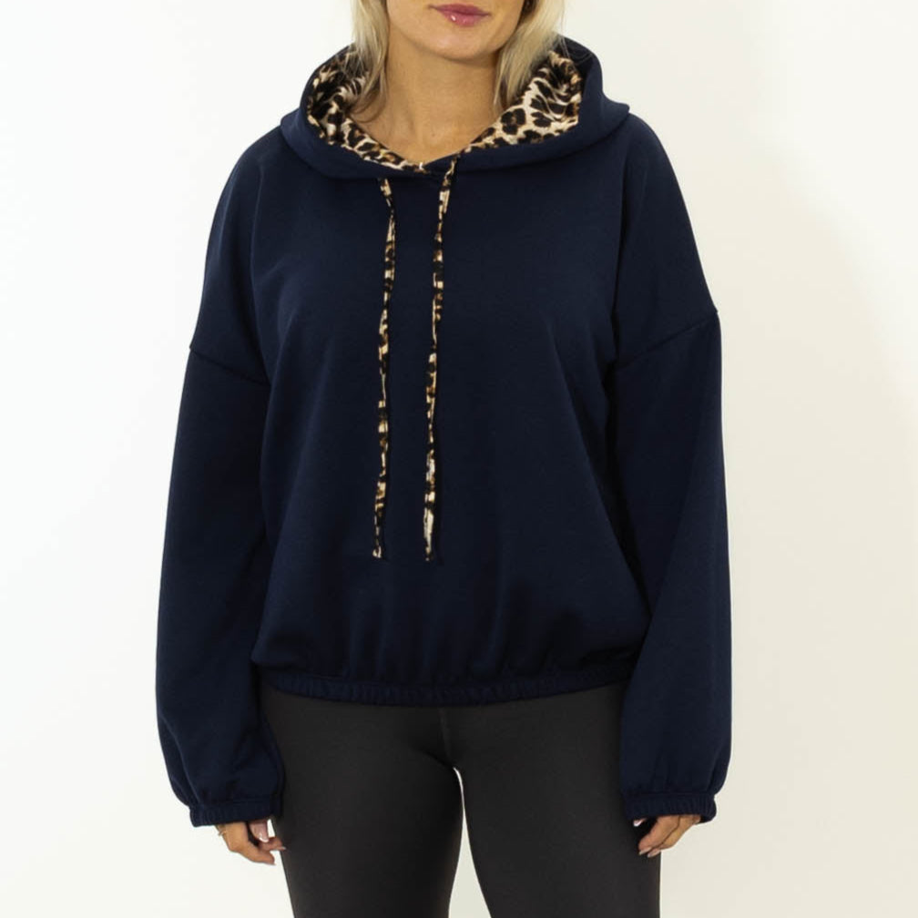 Anna Leo Sweatshirt, Navy