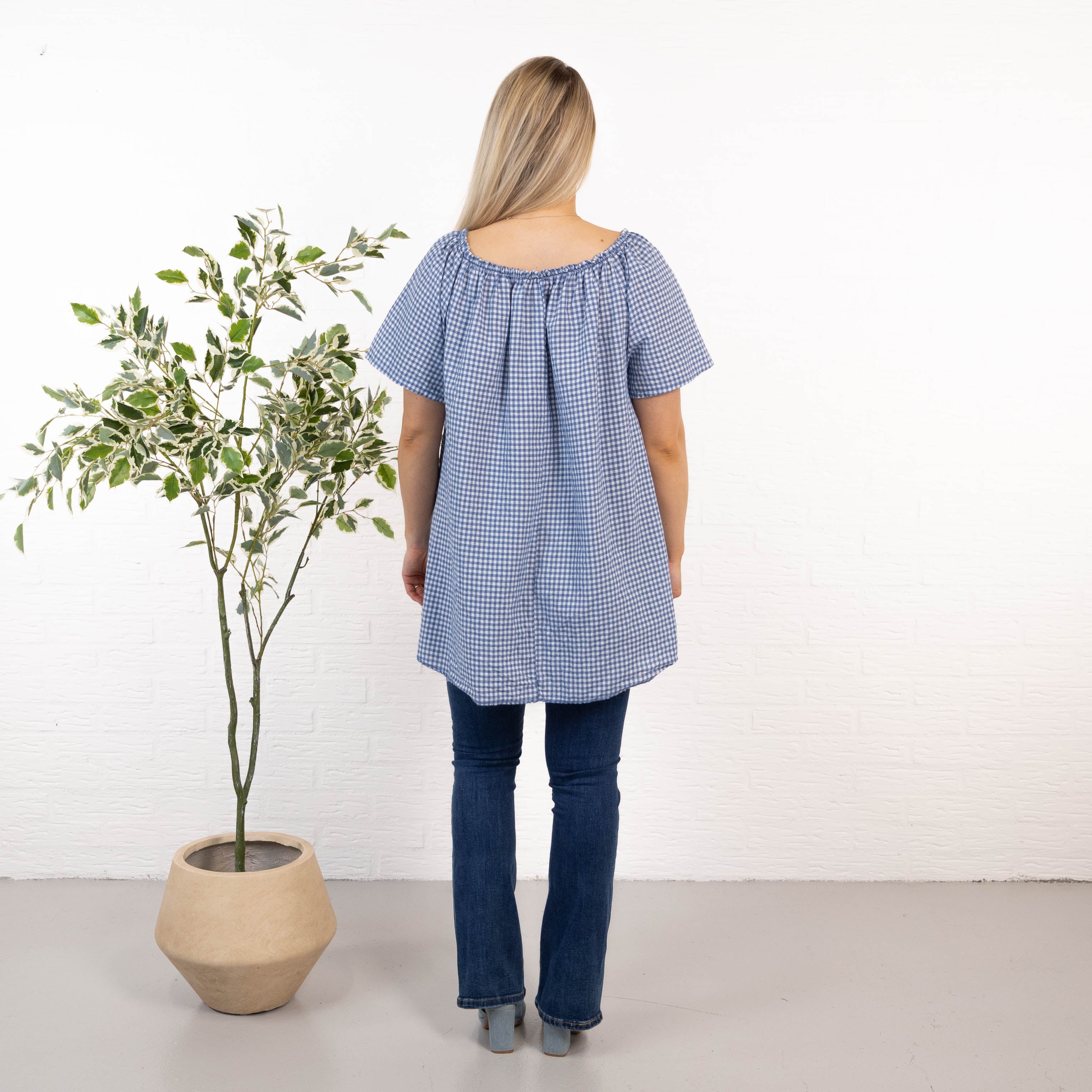 Mathilde overdel, Blå