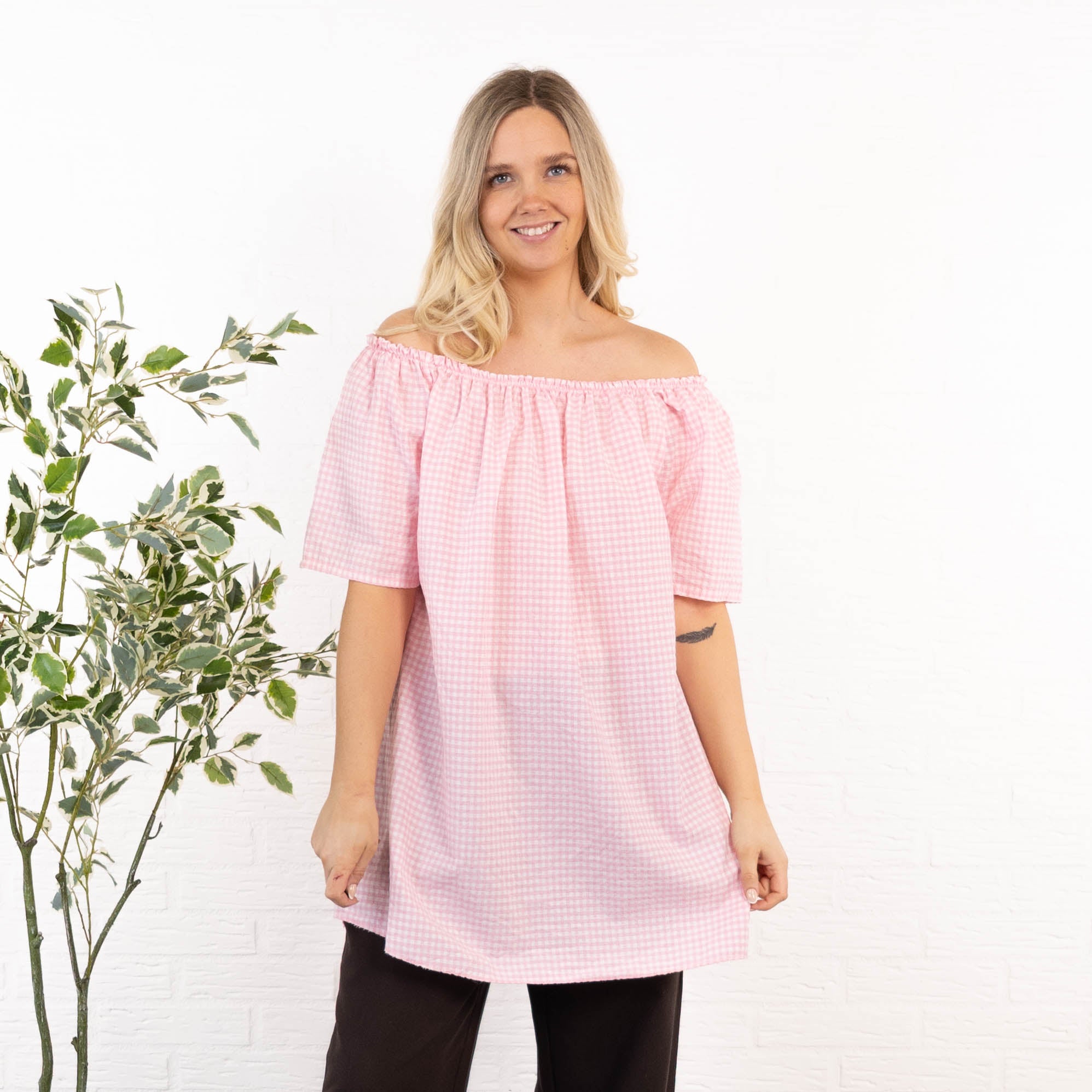 Mathilde overdel, Lyserød