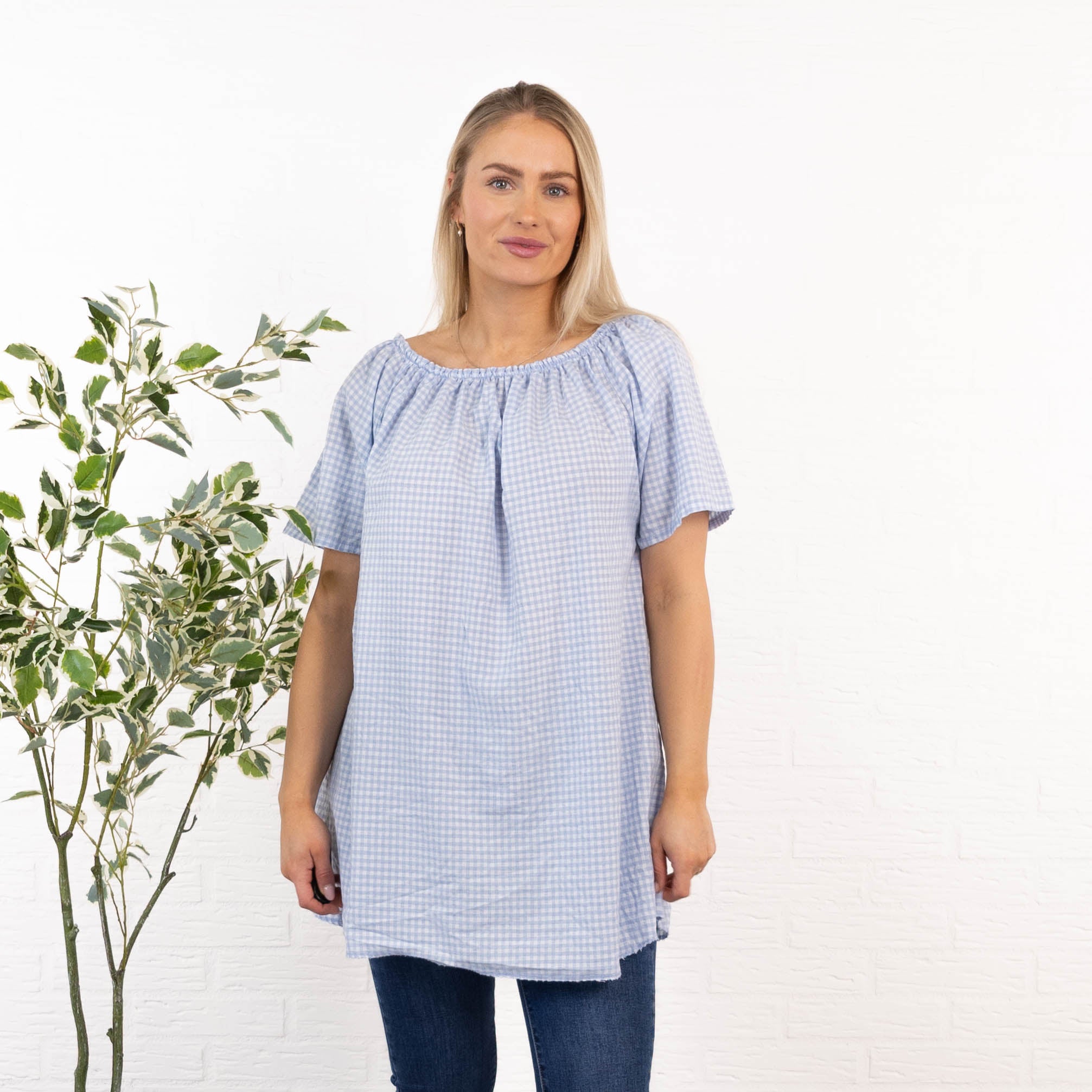 Mathilde overdel, Lyseblå