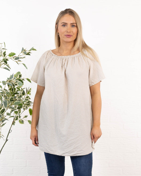 Mathilde overdel, Beige