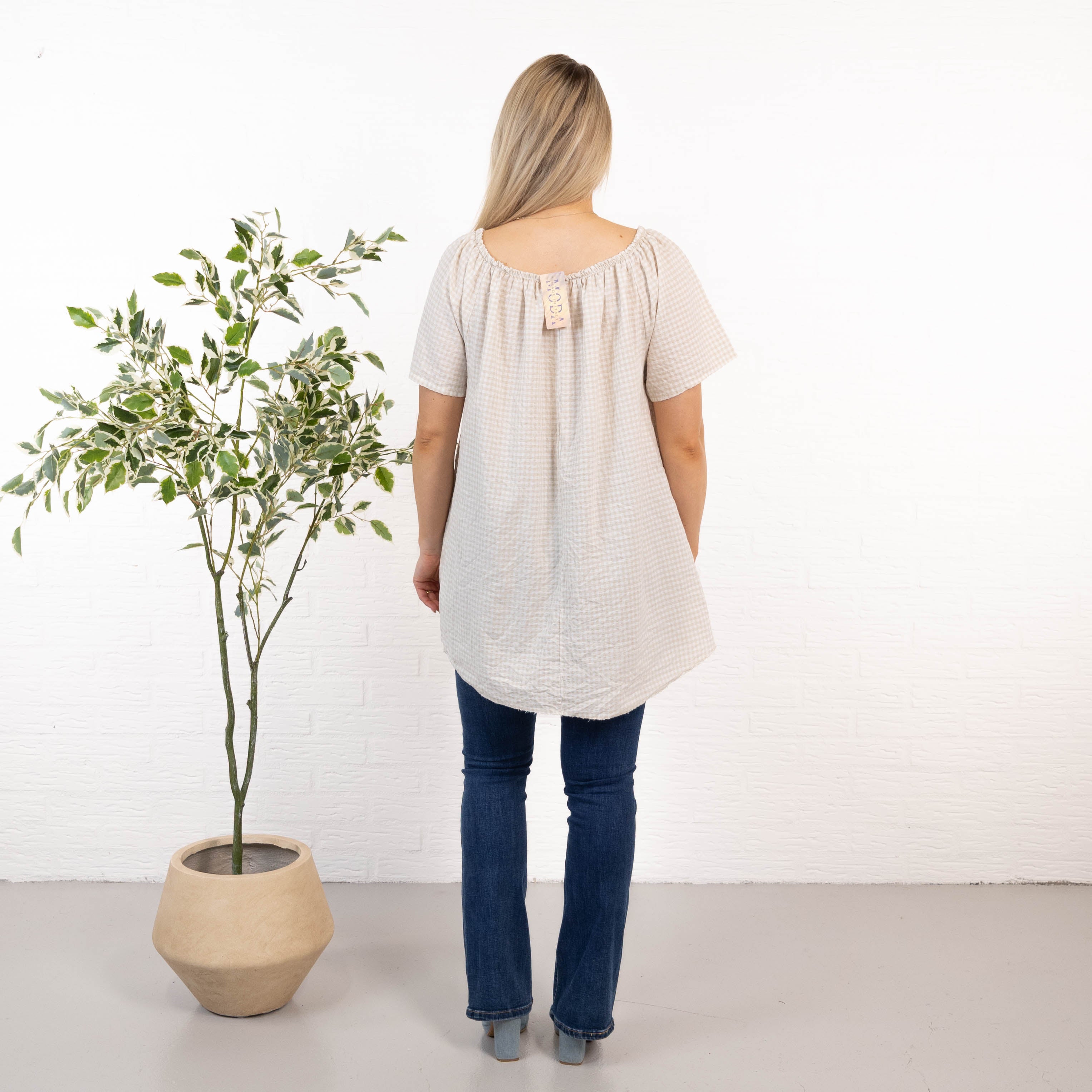 Mathilde overdel, Beige