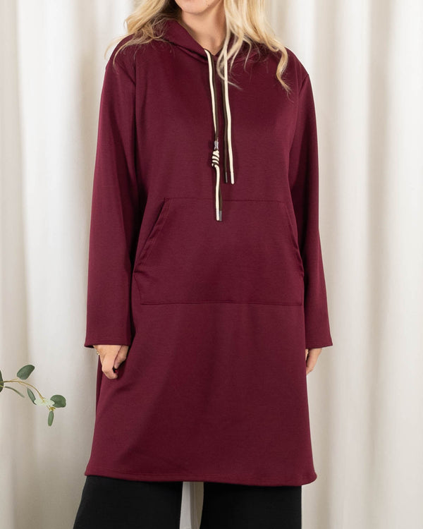Sarah sweatshirt, Bordeaux