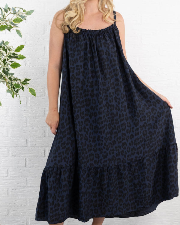 Astra kjole, Navy