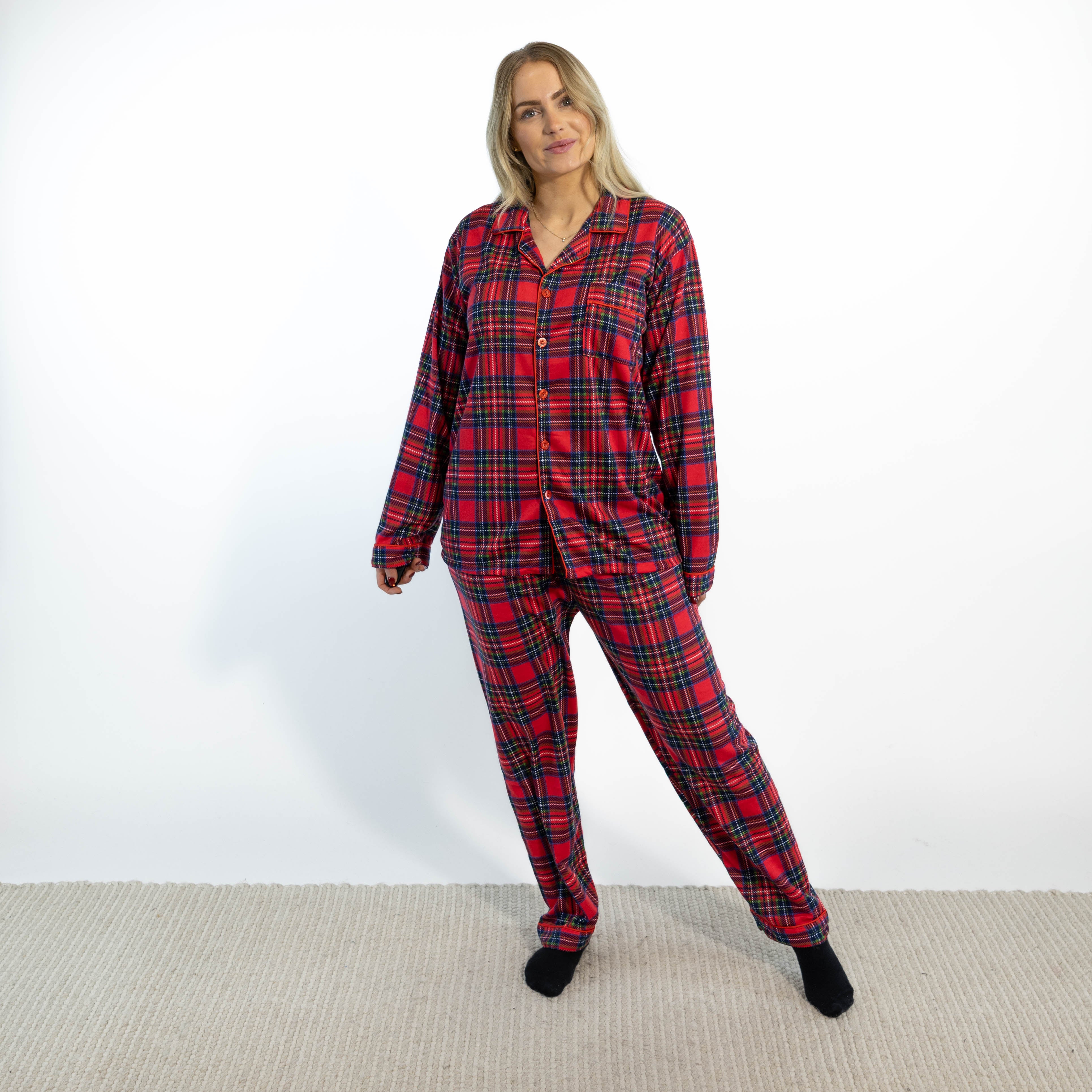 Lucia pyjamassæt, Rød