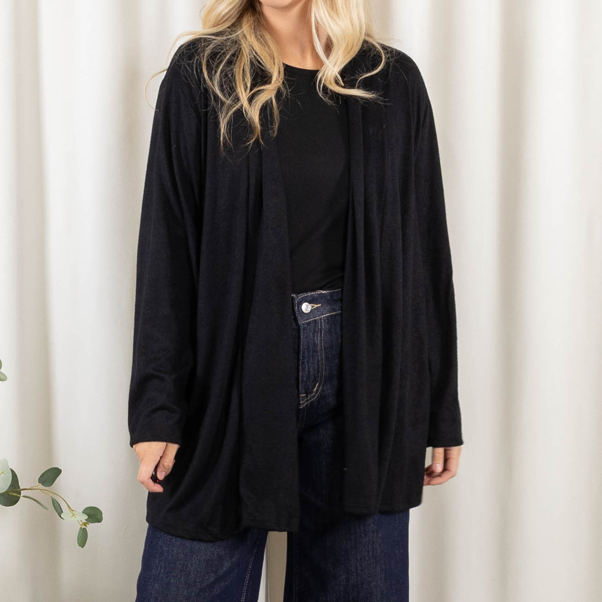 Alicia cardigan, Sort